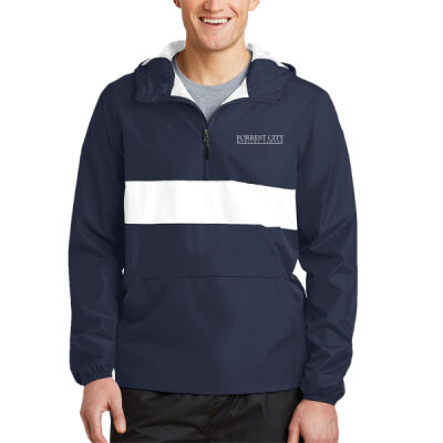 Sport-Tek® Zipped Pocket Anorak Thumbnail