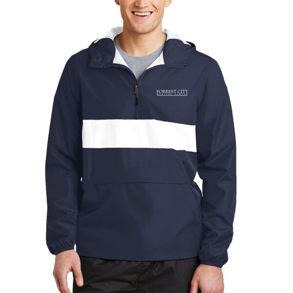 Sport-Tek® Zipped Pocket Anorak Thumbnail