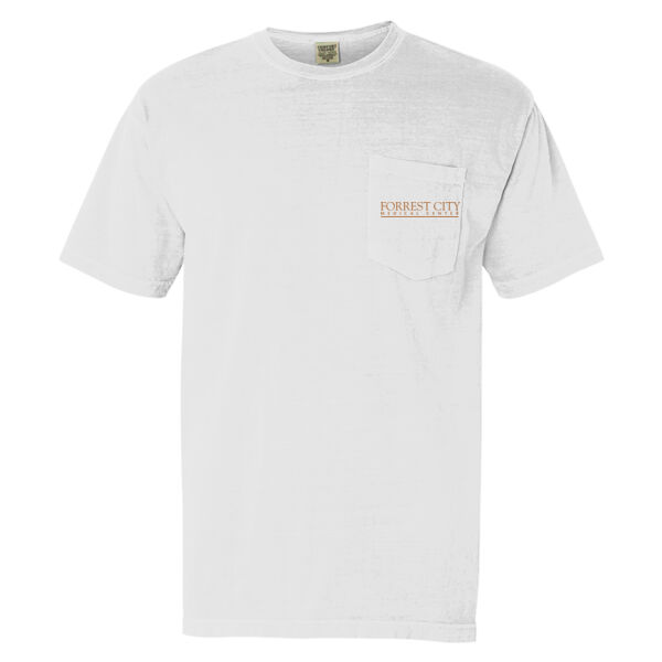 Comfort Colors ® Heavyweight Ring Spun Pocket Tee (White) Thumbnail